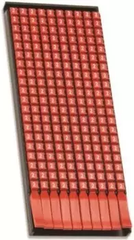 Маркер на кабель DKC MKSDCS3 сечением 4-6мм символ постоянного тока, "Mark" (уп/160 шт)