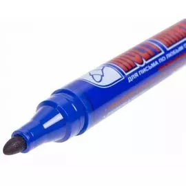 Маркер Rexant 08-8602 перманентный Crown Multi Marker 3 мм, синий, пулевидный