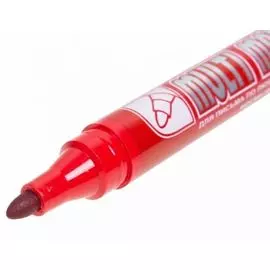 Маркер Rexant 08-8603 перманентный Crown Multi Marker 3 мм, красный, пулевидный