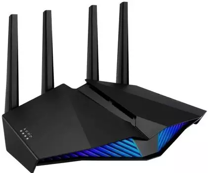 Маршрутизатор ASUS RT-AX82U двухдиапазонный AX5400, 2.4/5 ГГц, 5378 Мбит/с, LAN 4х1 Гбит/с, 1xUSB3.2, 3G, 4G/LTE, IPv6, MU-MIMO