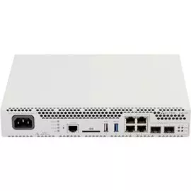 Маршрутизатор ELTEX ESR-20 2*10/100/1000BASE-T, 2*Combo 10/100/1000BASE-T/1000BASE-X SFP, USB 2.0, USB 3.0, 1 слот для SD-карт, Console, 4GB RAM, 4GB