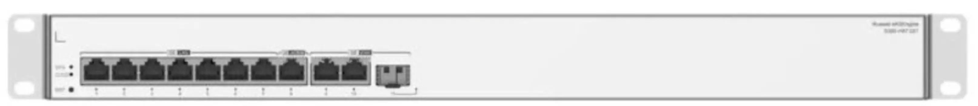 Маршрутизатор Huawei S380-H8T3ST 98012181 2*GE WAN, 1*GE(SFP) WAN, 8*GE LAN, up to 500 users, forwarding performance 2Gbps