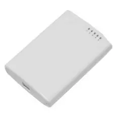 Маршрутизатор Mikrotik RB750P-PBr2 PowerBOX, QCA953, Level 4, 64MB, DHCP, 4 порта 10/100 Мбит/с, 1 порт WAN PoE 10/100 Мбит/с, 2Вт