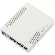 Маршрутизатор Mikrotik RouterBOARD RB951G-2HnD 802.11b/g/n, порты: (5) 10/100/1000 Gigabit Ethernet ports; Atheros AR9344 600MHz; 128MB DDR2; OS: L4