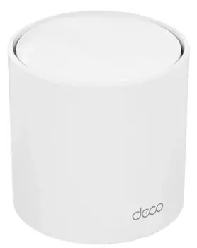 Маршрутизатор TP-LINK Deco X10(1-pack) AX1500 домашняя Mesh Wi-Fi 6, до 300 Мбит/с на диапазоне 2,4