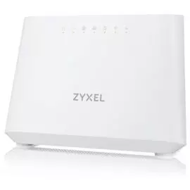 Маршрутизатор ZYXEL EX3301-T0 AX1800, MU-MIMO, Wi-Fi 6, 802.11a/b/g/n/ac/ax (600+1200 Мбит/с), 1*WAN GE, 4*LAN GE, 2*FXS, USB2.0 (нет поддержки PPTP/L