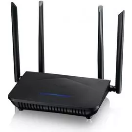 Маршрутизатор ZYXEL NBG7510 AX1800, MU-MIMO, Wi-Fi 6, 802.11a/b/g/n/ac/ax (600+1200 Мбит/с), 1*WAN GE, 3*LAN GE (нет поддержки PPTP/L2TP)