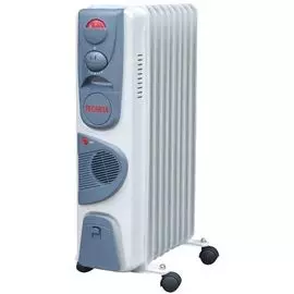 Масляный обогреватель Ресанта 67/3/11 ОМ-9НВ 2.4 кВт, с тепловентилятором