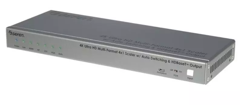 Масштабатор Gefen EXT-4K300A-MF-41-HBTLS сигналов VGA, DVI, HDMI, DP и аудио в сигналы HDBaseT, HDMI и аудио