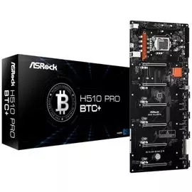 Материнская плата ASRock H510 PRO BTC+