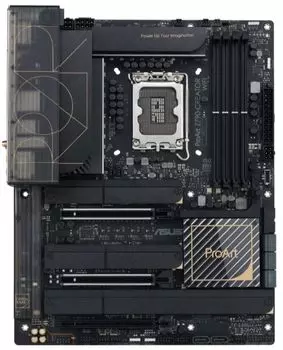 Материнская плата ATX ASUS PROART Z790-CREATOR WIFI 90MB1DV0-M0EAY0 (LGA1700, Z790, 4*DDR5 (7200), 8*SATA 6G RAID, 4*M.2, 3*PCIE, 10Glan, 2.5Glan, WiF