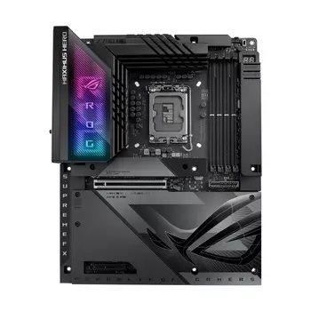 Материнская плата ATX ASUS ROG MAXIMUS Z790 HERO BTF (LGA1700, Z790, 4*DDR5(4800), 4*SATA 6G RAID, 5*M.2, 2*PCIe, WiFi, BT, HDMI, 5*USB 3.2, 4*USB 3.0