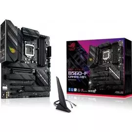 Материнская плата ATX ASUS ROG STRIX B560-F GAMING WIFI (LGA1200, B560, 4*DDR4(3200), 6*SATA 6G RAID, 3*M.2, 4*PCIE, 7.1CH, 2.5Glan, WiFi, BT, HDMI, D