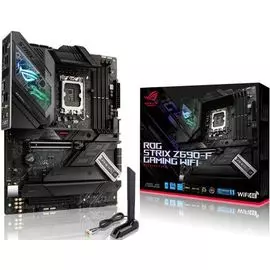 Материнская плата ATX ASUS ROG STRIX Z690-F GAMING WIFI (LGA1700, Z690, 4*DDR5(6000), 6*SATA 6G RAID, 3*M.2, 3*PCIE, 7.1CH, 2.5Glan, WiFi, BT, 6*USB 3