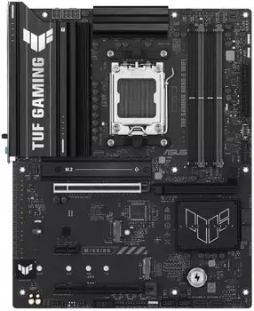 Материнская плата ATX ASUS TUF GAMING B850-E WIFI 90MB1L20-M0EAY0 (AM5, AMD B850, 4*DDR5, 3*PCIe, 4*SATA, 3*M.2, WiFi, BT, 5*USB 2.0, USB 3.2, HDMI, D