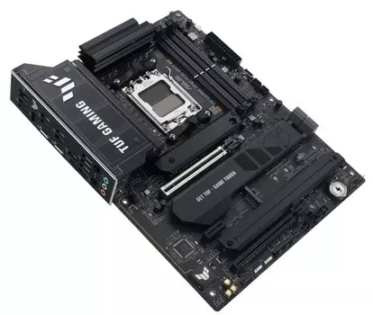 Материнская плата ATX ASUS TUF GAMING X870E-PLUS WIFI7 (AM5, AMD X870E, 4*DDR5, 2*PCIe, 4*M.2, 2*SATA, WiFi, BT, 4*USB 2.0, 7*USB 3.2, HDMI)
