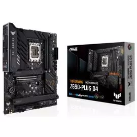 Материнская плата ATX ASUS TUF GAMING Z690-PLUS (LGA1700, 4*DDR5, 4*SATA 6G, 4*M.2, 5*PCIE, 7.1CH, 2.5Glan, 3*USB 3.2, HDMI, DP)