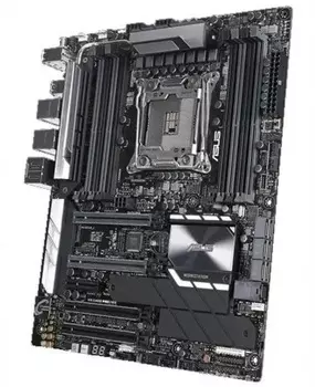 Материнская плата ATX ASUS WS C422 DC 90SB08J0-M0XBN1 (LGA2066, C422, 8*DDR4 (2933), 6*SATA 6G RAID, M.2, U.2, 4*PCIE, Glan, 4*USB 3.1, 3*USB 2.0)