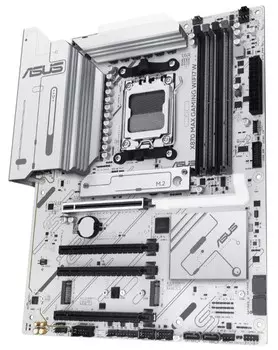 Материнская плата ATX ASUS X870 MAX GAMING WIFI7 W 90MB1LZ0-M0EAY0 (AM5, AMD X870, 4*DDR5, 2*PCIe, 4*SATA, 3*M.2, WiFi, BT, USB 2.0, USB Type-C, HDMI)