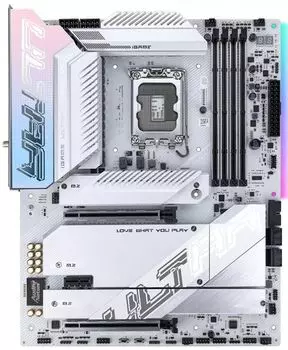 Материнская плата ATX Colorful iGame Z890 ULTRA V20 (LGA1851, Z890, 4*DDR5, 2*PCIe, 5*M.2, 4*SATA, WiFi, BT, 4*USB 2.0, 4*USB 3.2, HDMI, DP)
