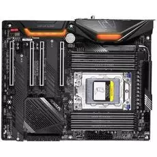 Материнская плата ATX GIGABYTE TRX40 AORUS PRO WIFI sTRX4, AMD TRX40, 8*DDR4(4400), 8*SATA 6G RAID, 3*M.2, 5*PCIE, 7.1CH, GLan, WiFi, BT, 9*USB 3.2/2*