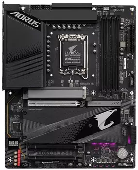 Материнская плата ATX GIGABYTE Z790 AORUS ELITE DDR4 (LGA1700, Z790, 4*DDR4 (5333), 4*SATA 6G RAID, 4*M.2, 3*PCIE, 2.5Glan, HDMI, USB Type-C, 5*USB 3.