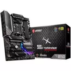 Материнская плата ATX MSI MAG B550 TOMAHAWK (AM4, AMD B550, 4*DDR4(4866), 6*SATA 6G RAID, 4*M.2 ,3*PCIE, 7.1CH, 2.5Glan, Glan, 6*USB 3.2/2*USB Type-C,