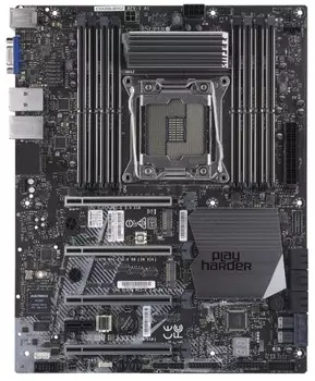 Материнская плата ATX Supermicro MBD-C9X299-RPGF-B (LGA2066, X299, 8*DDR4 (2933), 6*SATA 6G RAID, M.2, 5*PCIE, 5Glan, Glan, VGA, USB Type-C, 3*USB 3.2