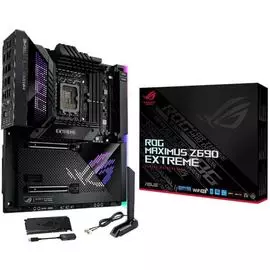Материнская плата E-ATX ASUS ROG MAXIMUS Z690 EXTREME (LGA1700, Z690, 4*DDR5(6400), 6*SATA 6G RAID, 5*M.2, 3*PCIE, 7.1CH, 10Glan, 2.5Glan, WiFi, Thund