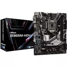 Материнская плата mATX ASRock B365M-HDV