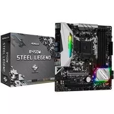 Материнская плата mATX ASRock B450M STEEL LEGEND