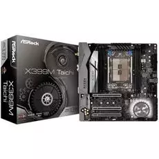 Материнская плата mATX ASRock X399M TAICHI TR4,AMD X399,8*DDR4(3600),8*SATA 6G RAID,4*M.2,3*PCI-E,7.1CH,2*GLan,Wi-Fi/BT,14*USB 3.1/Type-C,RGB RTL