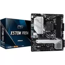 Материнская плата mATX ASRock X570M PRO4