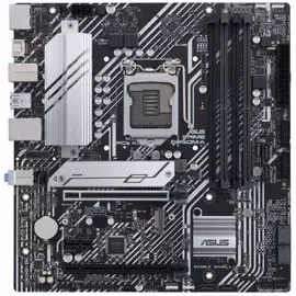 Материнская плата mATX ASUS PRIME B560M-A (LGA1200, B560, 4*DDR4(5000), 6*SATA 6G, 2*M.2, 3*PCIE, 7.1CH, Glan, 6*USB 3.2, USB Type-C, 2*HDMI, DP)