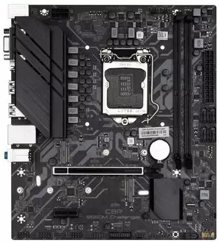 Материнская плата mATX CBR B560M Challenger (LGA1200, B560, 2*DDR4 (3200), 5*SATA 6G, 3*M.2, 2*PCIE, Glan, VGA, HDMI, DP, 2*USB 3.2, 4*USB 2.0) Bulk