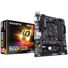 Материнская плата mATX GIGABYTE B450M DS3H