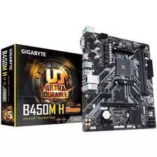 Материнская плата mATX GIGABYTE B450M H
