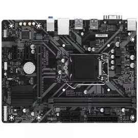 Материнская плата mATX GIGABYTE H310M S2 2.0 (УЦЕНЕННЫЙ) LGA1151,H310,2*DDR4(2666),4*SATA 6G RAID,3*PCI-E,7.1CH,GLan,4*USB 3.1/Type-C,D-Sub RTL, Б/У,