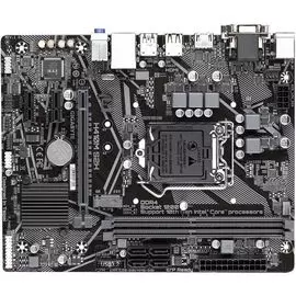 Материнская плата mATX GIGABYTE H410M S2H (УЦЕНЕННЫЙ) (LGA1200, H410, 2*DDR4(2933), 4*SATA 6G, M.2, 3*PCIE, 7.1CH, Glan, 4*USB 3.2, D-Sub/DVI-D/HDMI),
