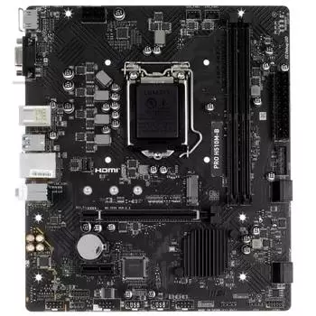 Материнская плата mATX MSI PRO H510M-B (УЦЕНЕННЫЙ) (10Gen only) (LGA1200, H470, 2*DDR4, 4*SATA 6G, M