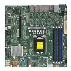 Материнская плата mATX Supermicro MBD-X11SCL-LN4F-O