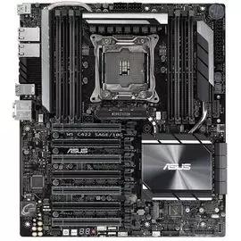 Материнская плата SSI CEB ASUS WS C422 SAGE/10G (LGA2066,C422,8*DDR4(2666),8*SATA 6G,2*M.2,2*U.2,7*PCI-E,7.1CH,2*10GLan,Wi-Fi,8*USB 3.1/Type-C,DVI-D/H
