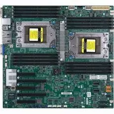 Материнская плата E-ATX Supermicro MBD-H11DSI-B (2xAMD EPYC серии 7000, 16xDDR4, 10xSATA3, E-ATX 12 "х 13,05", 2xUSB3.0, 4xUSB2.0, VGA, 2x1GbE, COM)