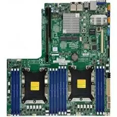 Материнская плата Supermicro MBD-X11DDW-L-B (2x3647, C622, 12xDDR4, Proprietary, PCIE3.0 1(x16 by riser) 1(x32 by riser),2xGE) (без задней планки) BUL