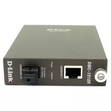 Медиа-конвертер D-link DMC-1910R 1xUTP Gigabit, 1xSC SM, 15km, ресивер, rev /A8A/A9A