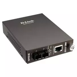 Медиа-конвертер D-link DMC-515SC 1xUTP 10/100, 1xSC SM, 15km, rev /D6B, /D7A, /E