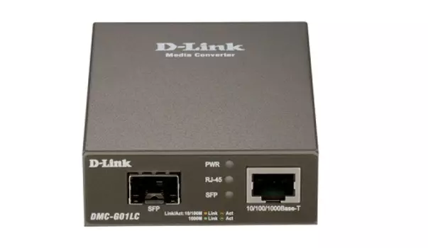 Медиа-конвертер D-link (УЦЕНЕННЫЙ) Gigabit Ethernet в Gigabit SFP, rev /A2A, /C1A