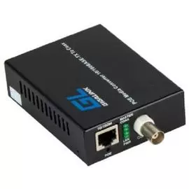 Медиа-конвертер GIGALINK GL-MC-UTPF-BNC-2 UTP-BNC, 10/100Мбит/c, PoE, 2 шт, в комплекте блок питания 52V 1.25A