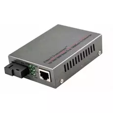 Медиа-конвертер OSNOVO OMC-1000-11S5a оптический Gigabit Ethernet для передачи Ethernet по одному волокну одномодового оптического кабеля до 20км (по