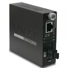 Медиа-конвертер Planet FST-806B60 10/100Base-TX, 100Base-FX (SC WDM), волокно Single-mode, длина волны TX: 1550 / RX: 1310, дальность 60км